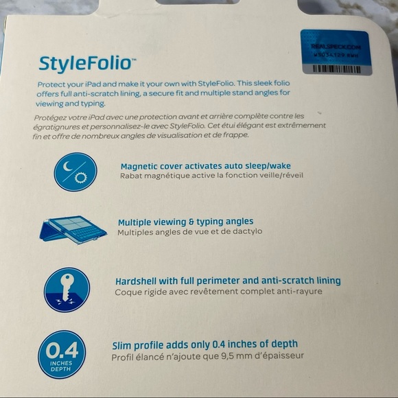 Speck Apple IPad Mini 4 Case Cover Floral Purple - Picture 3 of 7